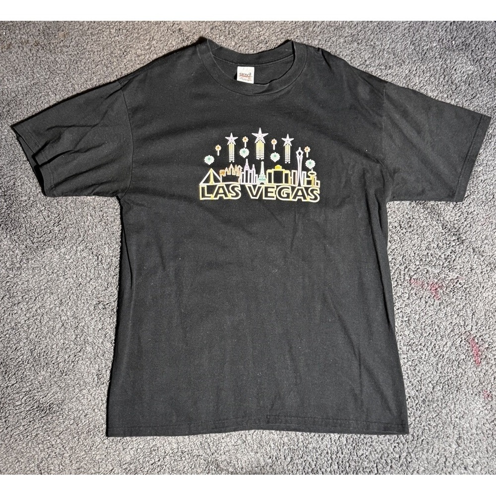 Las Vegas T-shirt - Black - Size XL